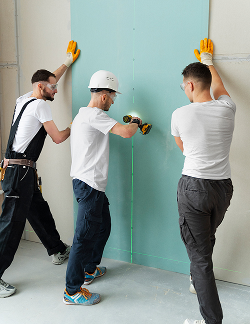 Estrutural Gesso instalação de drywall